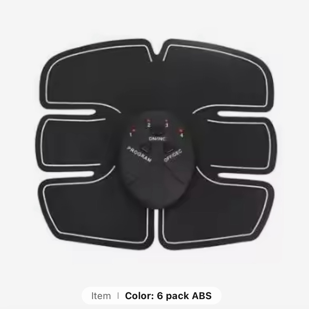 Electric Muscle Stimulator Wireless ButtocksHip Trainer Abdominal ABS Stimulator